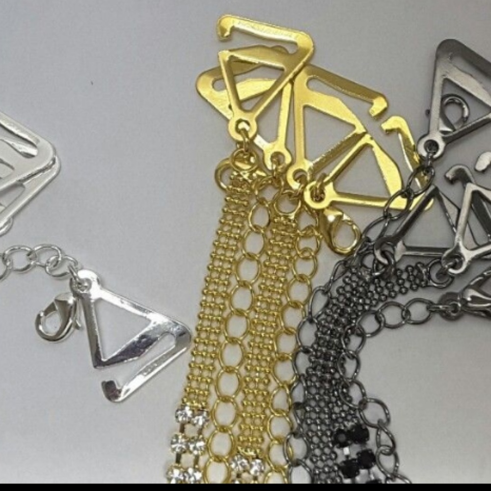 Adjustable Crystal Bra Strap Replacement - image 2